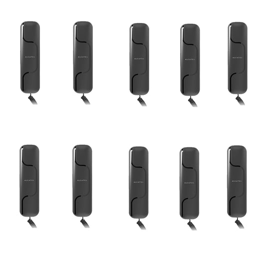 Alcatel T06 Ultra Compact Wall Mount Corded Landline Phone Black (Pack Of 10)