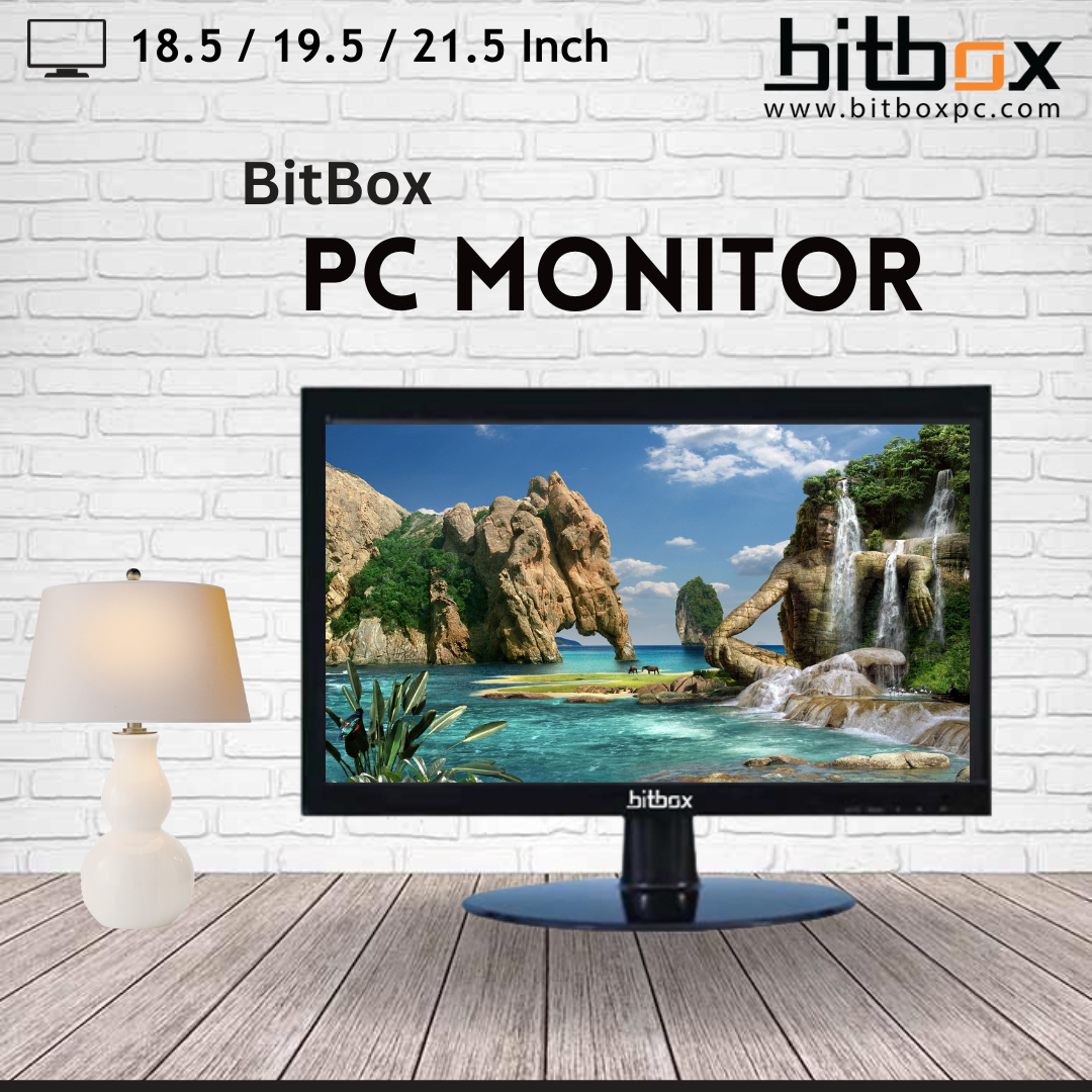 Bitview by BitBox 18.5" TN Non SPK Monitor (Model No. T191HS)