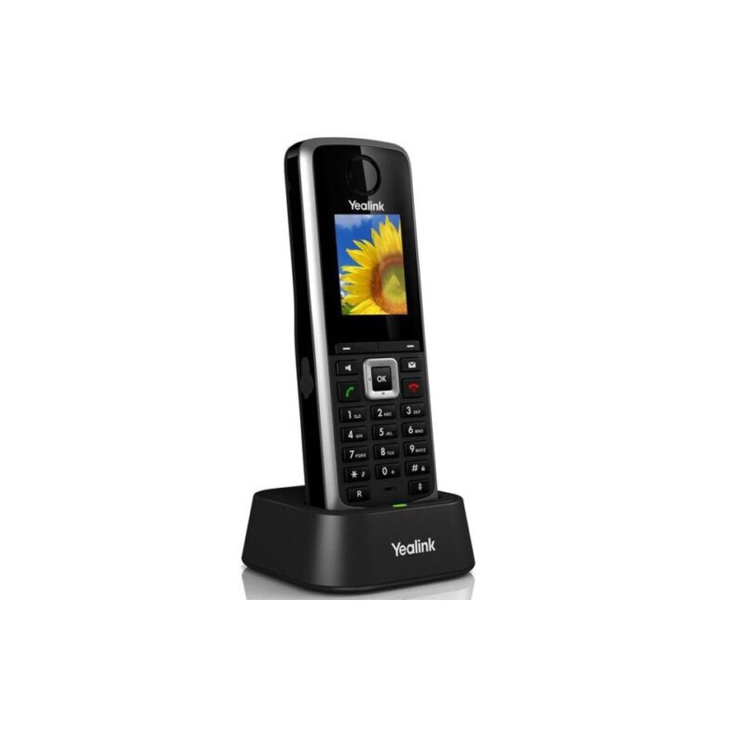 Yealink W52H Cordless DECT IP Phone, 1.8-Inch Color Display