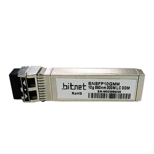 BitNet BNSFP10GMM Multi Mode 850nm 300M LC DDM DUAL Fiber Module SFP