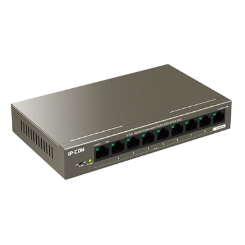 IP-COM G1109P-8-102W 9-Port Gigabit Unmanaged Switch with 8-Port PoE