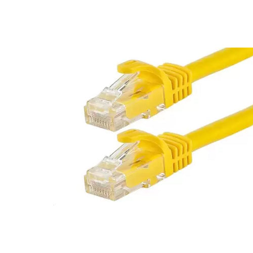 Molex CAT6 Patch Cable 10ft Yellow Xover PCD-X2554-OK