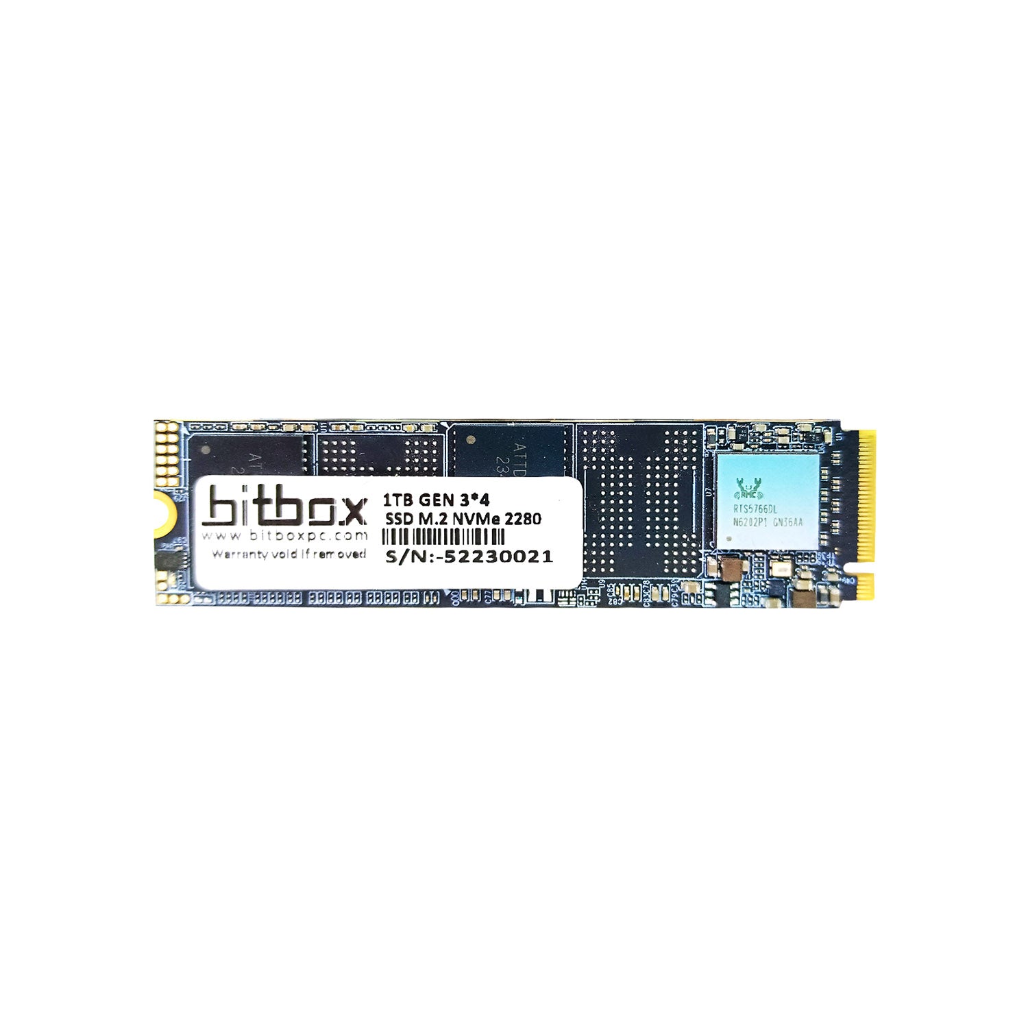 BitStor by BitBox 1TB SSD M.2 NVME 2280 PCI Express Gen3 & Gen4 for Laptop, Desktop