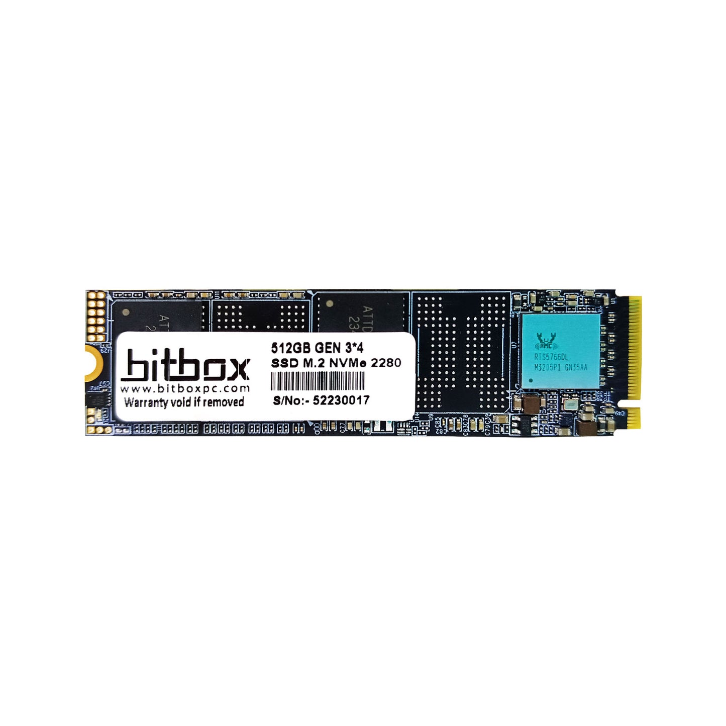 BitStor by BitBox 512GB SSD M.2 NVME 2280 PCI Express Gen3 & Gen4 for Laptop, Desktop