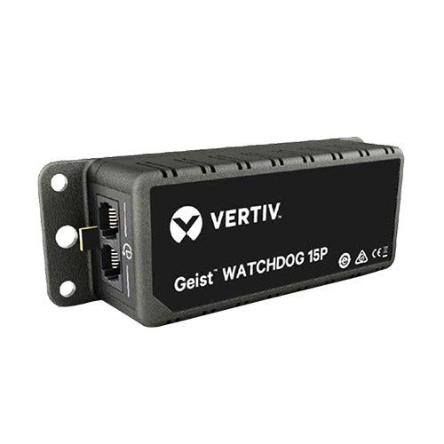 Vertiv Geist Watchdog 15-P NPS Environmental Monitor on-board temperature, humidity and dew-point sensors