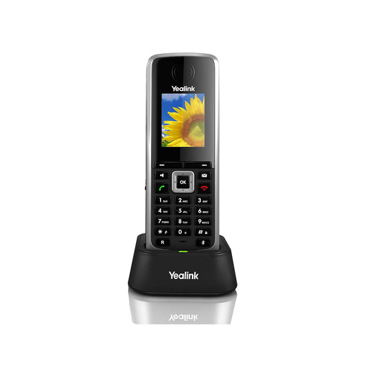 Yealink W52H Cordless DECT IP Phone, 1.8-Inch Color Display