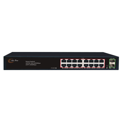 AirPro AP-SG4016P-2GT 16 Port 1000Mbps PoE Network Switches