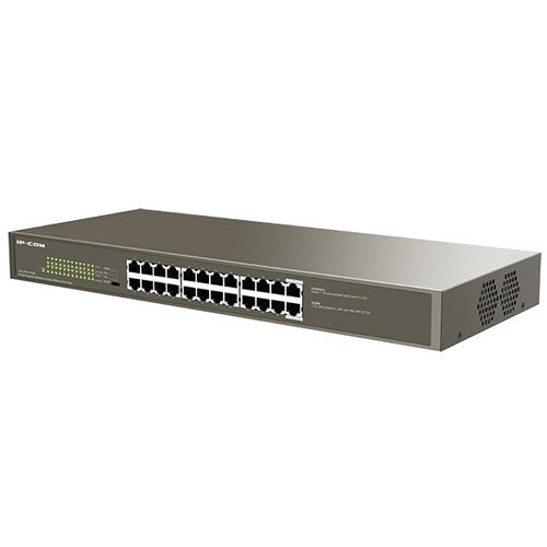 IP-COM G1124P-24-250W 24-Port Gigabit Rackmount Switch With 24-Port PoE