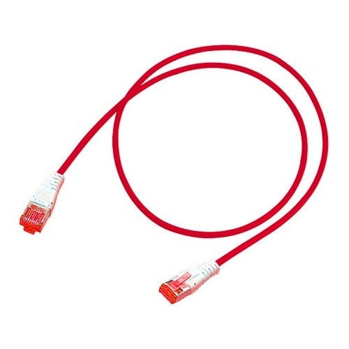 R&M CAT 6 Patch Cable 2mtr Red PVC-R795218 (Pack of 5)